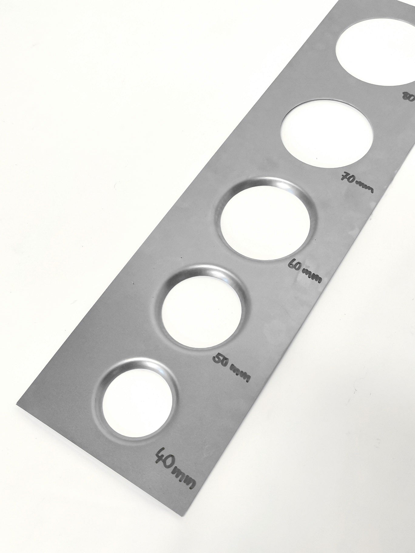 set of 8pcs - custom made support plate (steel, 1mm)
