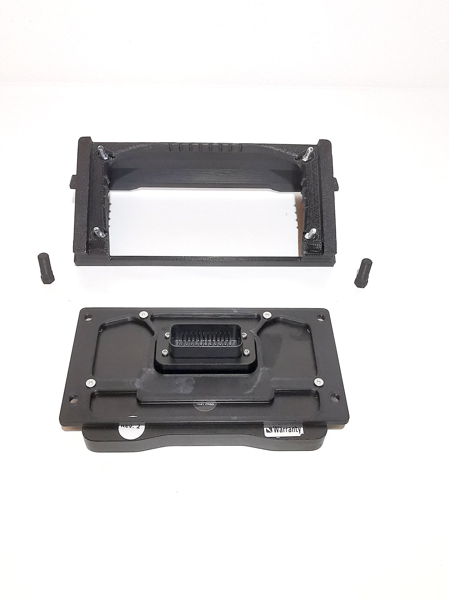 mounting frame/bracket for Volkswagen Golf Mk2 - suits EcuMaster ADU 7 dash (Rev2)