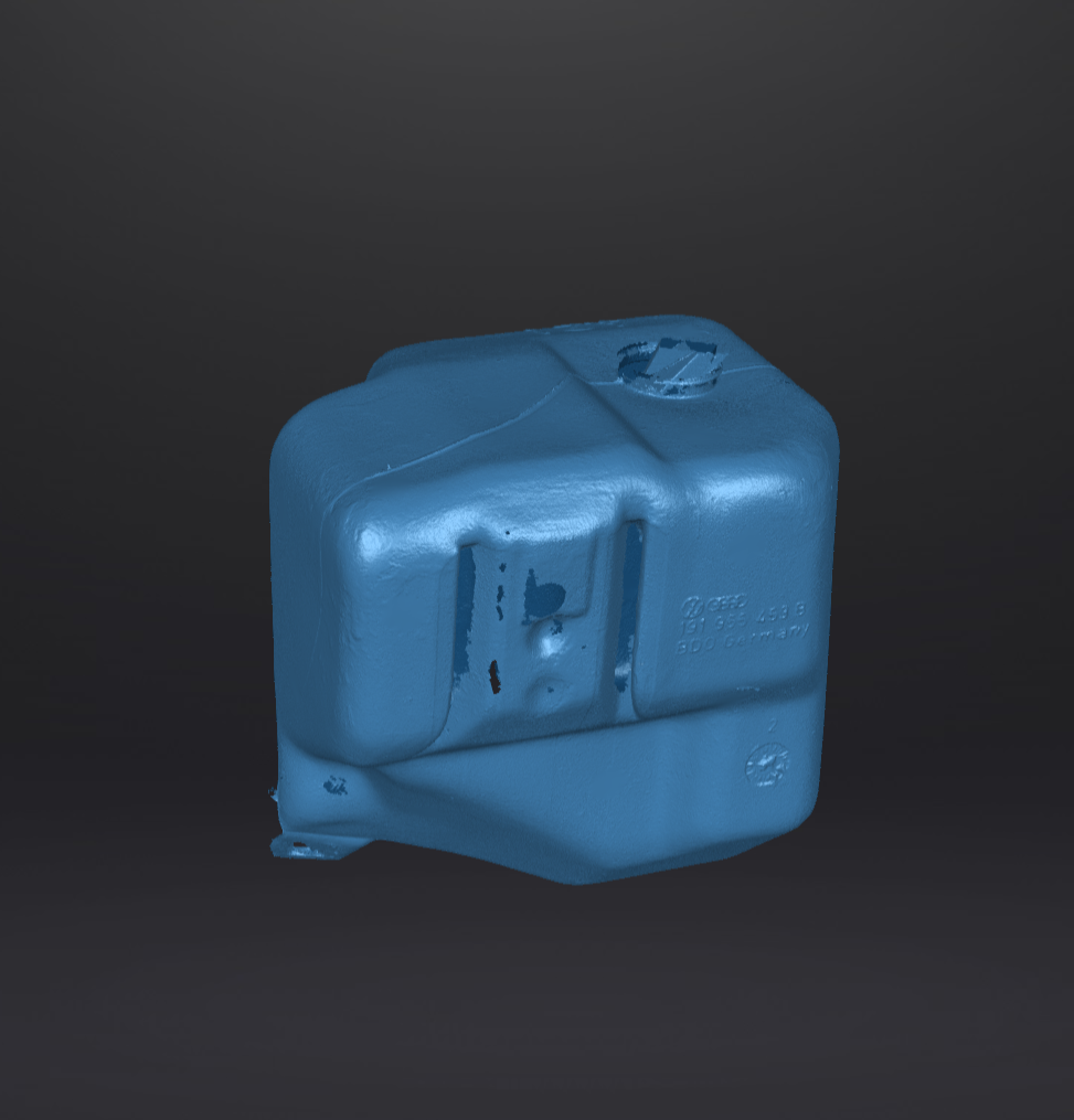 3d data: windshield washer reservoir Volkswagen Golf Mk2