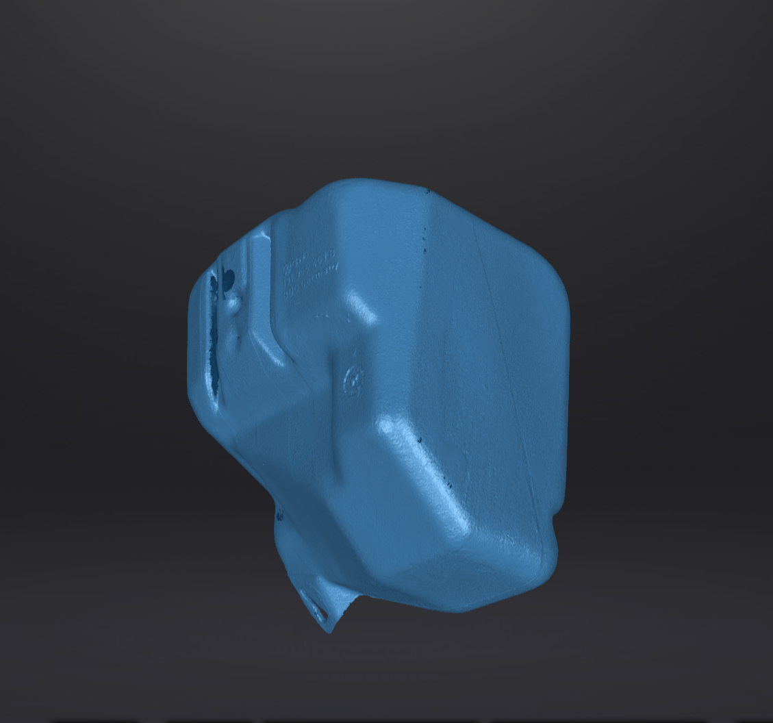 3d data: windshield washer reservoir Volkswagen Golf Mk2