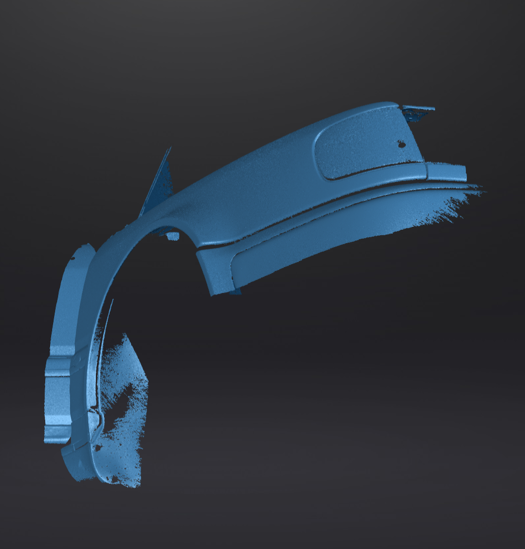 3d data: scan of front fender Audi C4 (100/A6) S4 RH (driver side)