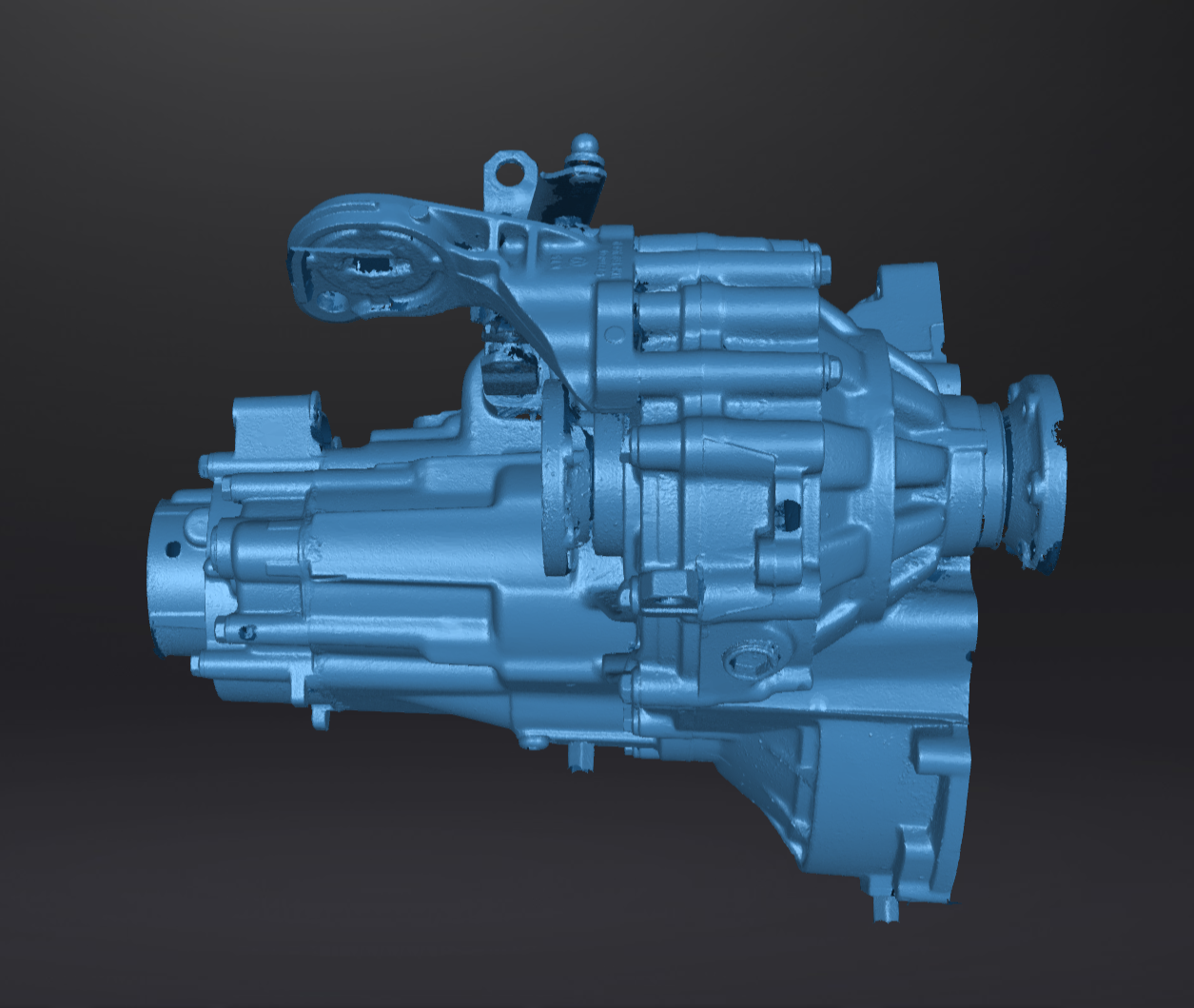 3d data: VW gearbox type 020 (actuation with levers)