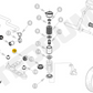 kit of polyurethane bushings - front and rear suspension - BMW 3-series E36 - excentric version