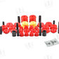 kit of polyurethane bushings - front and rear suspension - BMW 3-series E36 - excentric version