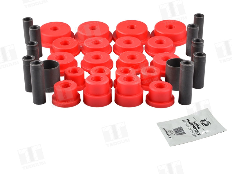 kit of polyurethane bushings - for rear suspension - BMW 3-series E46 incl. Compact