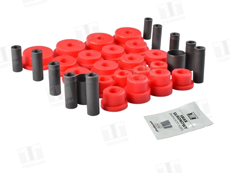 kit of polyurethane bushings - for rear suspension - BMW 3-series E46 incl. Compact