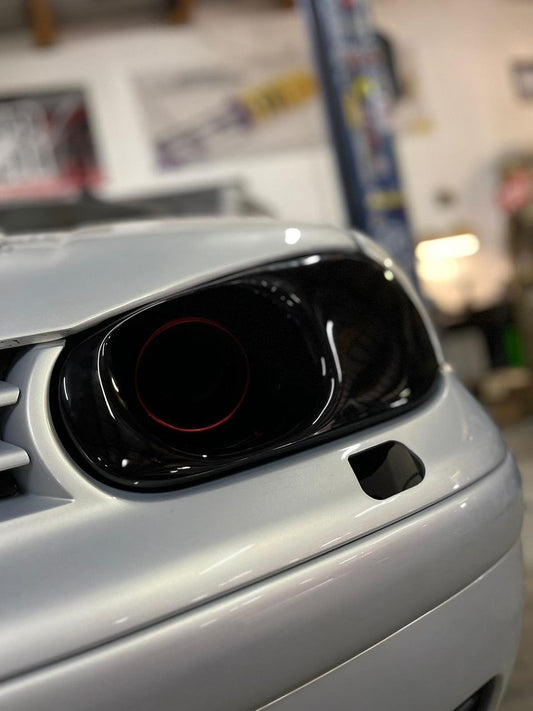 cover with air duct/air inlet - replacement for headlight - Volkswagen Golf Mk4