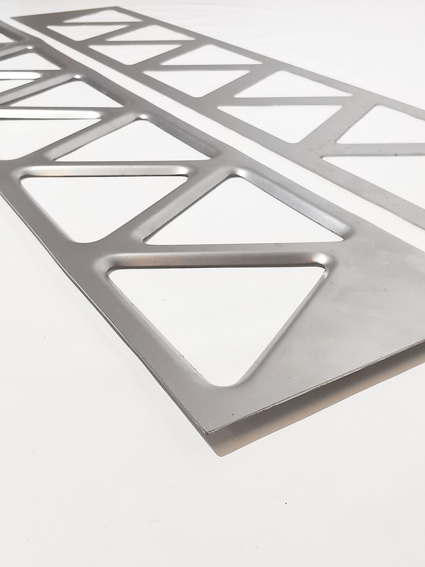 air vent 80s style - triangles aka "pizza slices" - sheet metal insert