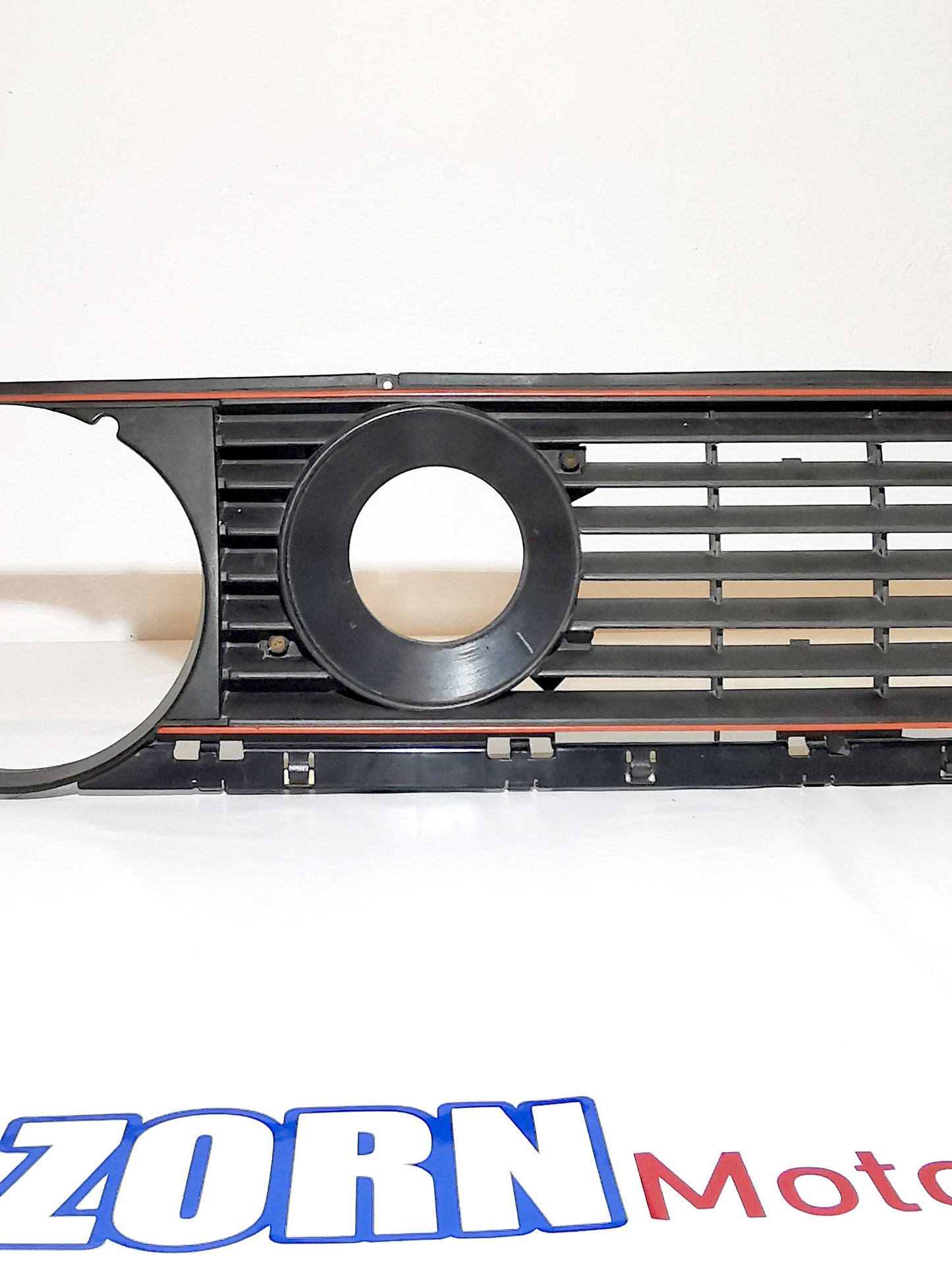 air duct for front grille Volkswagen Golf Mk2, dual rounds, early and late models, passenger (RH)