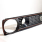 air duct for front grille Volkswagen Golf Mk2, dual rounds, early and late models, passenger (RH)