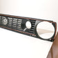 air duct for front grille Volkswagen Golf Mk2, dual rounds, early and late models, driver (LH)