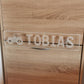 Plexiglas® Schild mit Traktor und Name (personalisiert)