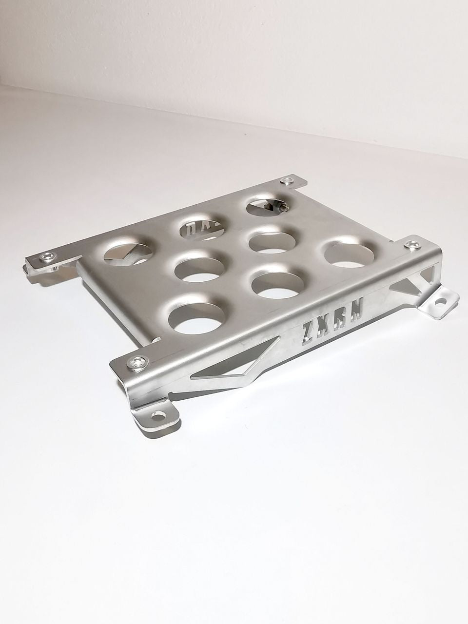 mounting console for 20 liter race tank/fuel tank - aluminum - universal version and Golf Mk4