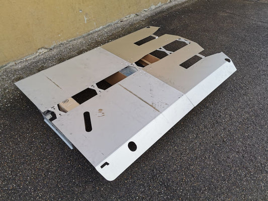 DFNDR Unterboden-Vollverkleidung VW Golf 2 - Aluminium, 3mm - "Flat Floor"