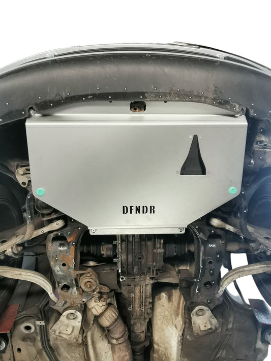 DFNDR skid plate for Audi A4 B5 (type 8D) and Audi A4 B6 (type 8E) - aluminum underfloor protection