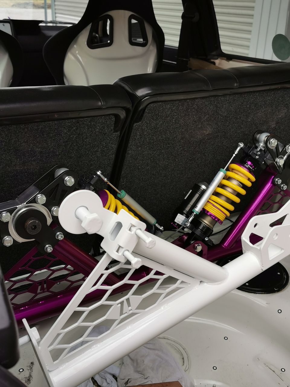 Umbausatz "Push-Rod" Dämpferanbindung für Hinterachse VW Golf 2