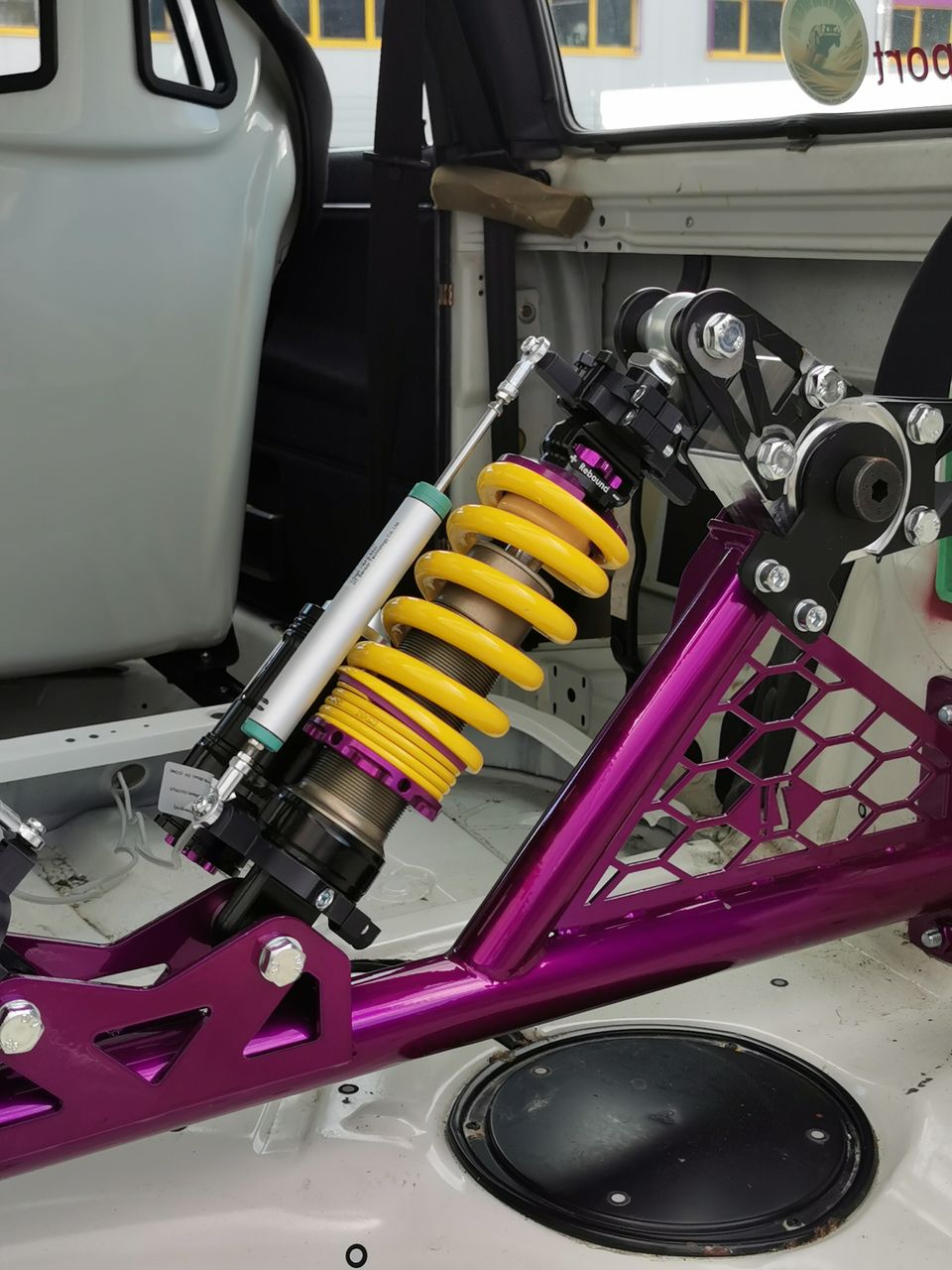 Umbausatz "Push-Rod" Dämpferanbindung für Hinterachse VW Golf 2