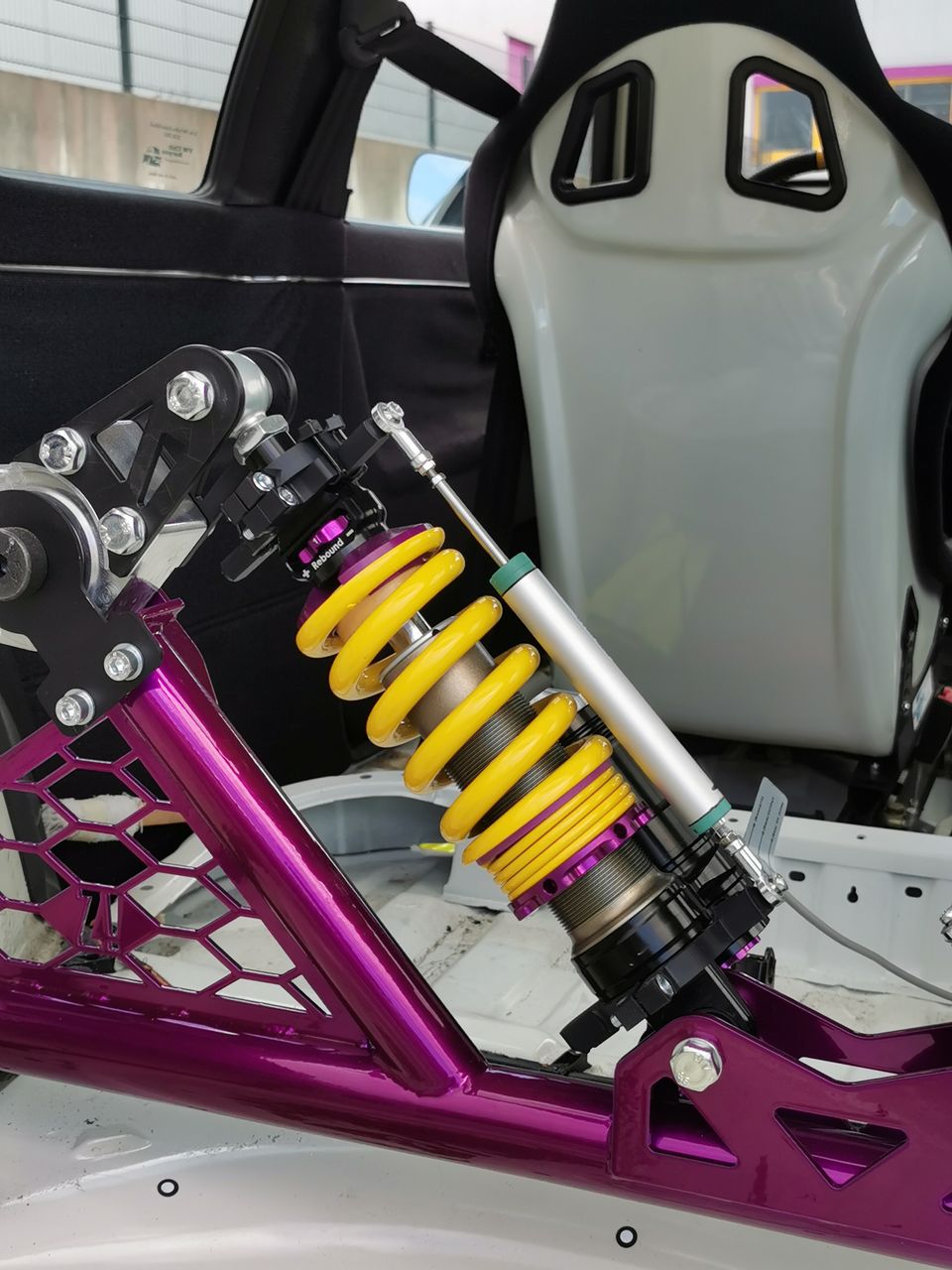 Umbausatz "Push-Rod" Dämpferanbindung für Hinterachse VW Golf 2