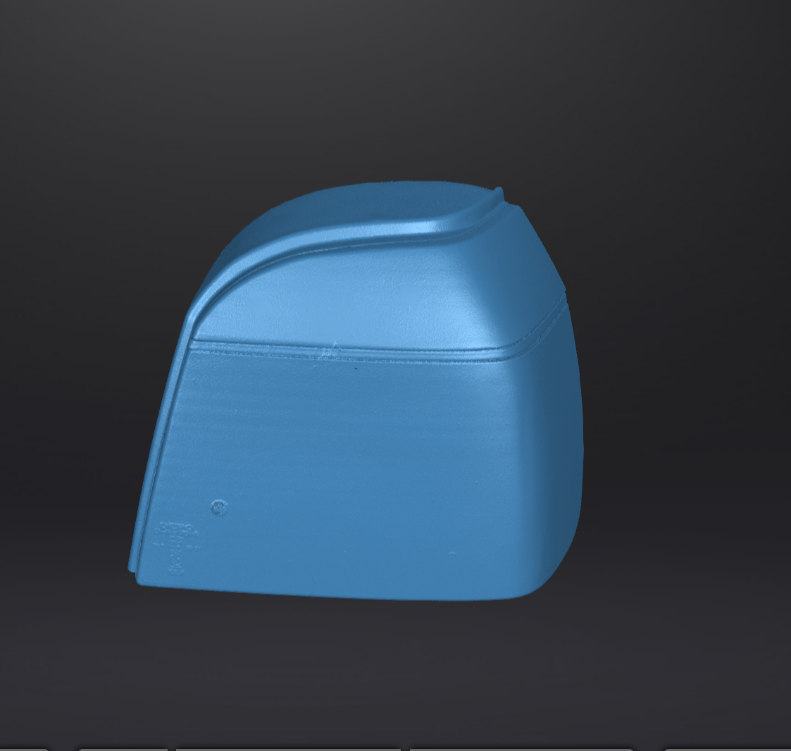 3d data: tail light Volkswagen Golf Mk3 (hatchback, convertible), RH (passenger side)