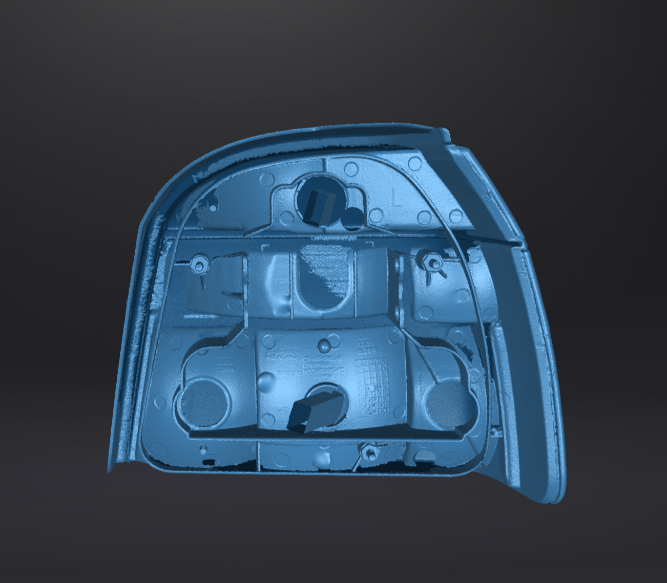 3d data: tail light Volkswagen Golf Mk3 (hatchback, convertible), LH (driver side)