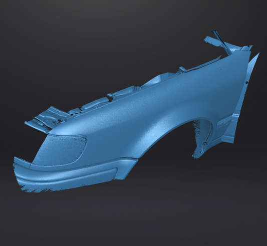 3d data: scans of front fenders Audi C4 (100/A6) S4 - both sides