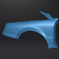 3d data: scans of front fenders Audi C4 (100/A6) S4 - both sides