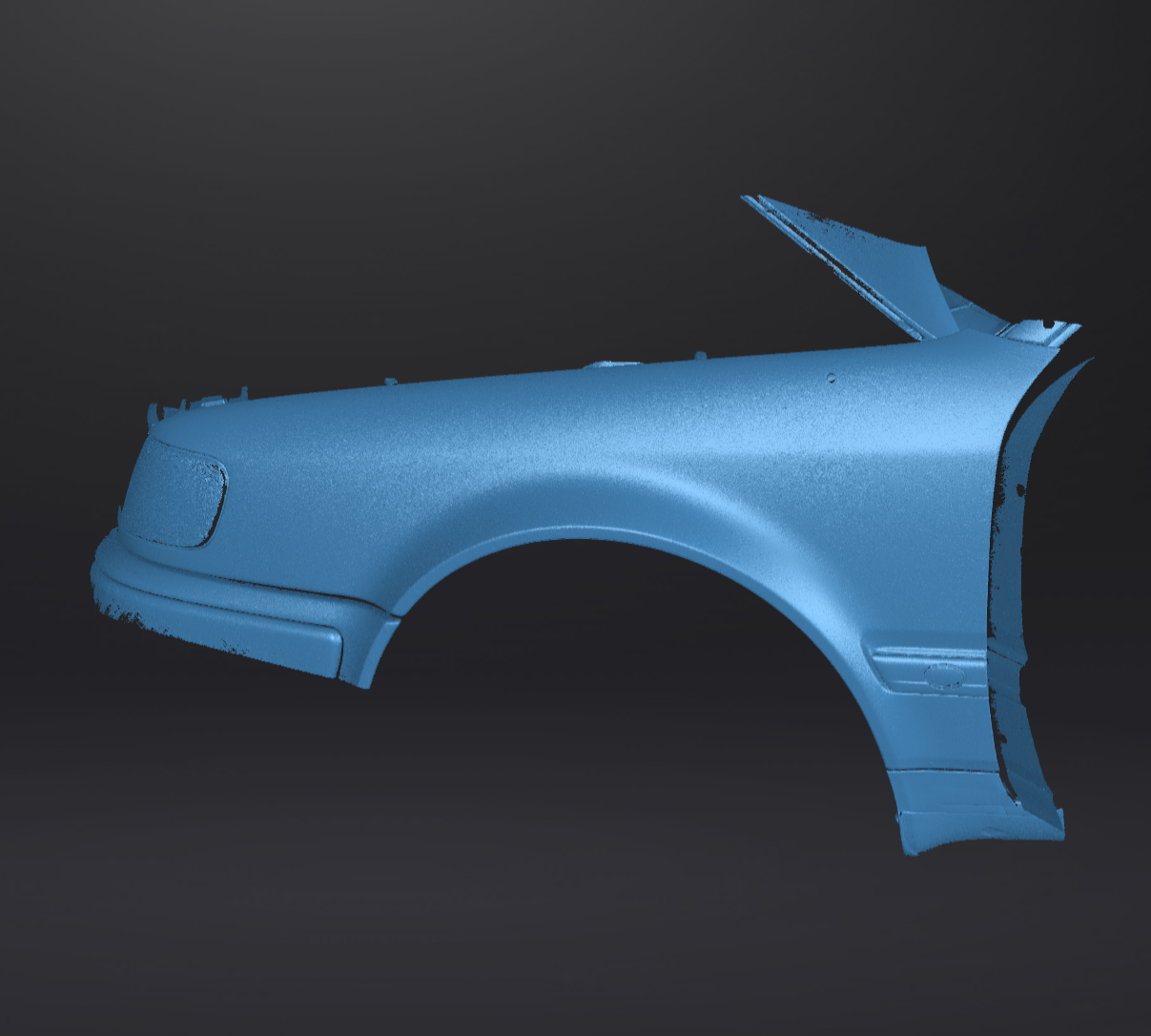 3d data: scans of front fenders Audi C4 (100/A6) S4 - both sides