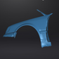 3d data: scans of front fenders Audi C4 (100/A6) S4 - both sides