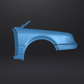 3d data: scans of front fenders Audi C4 (100/A6) S4 - both sides