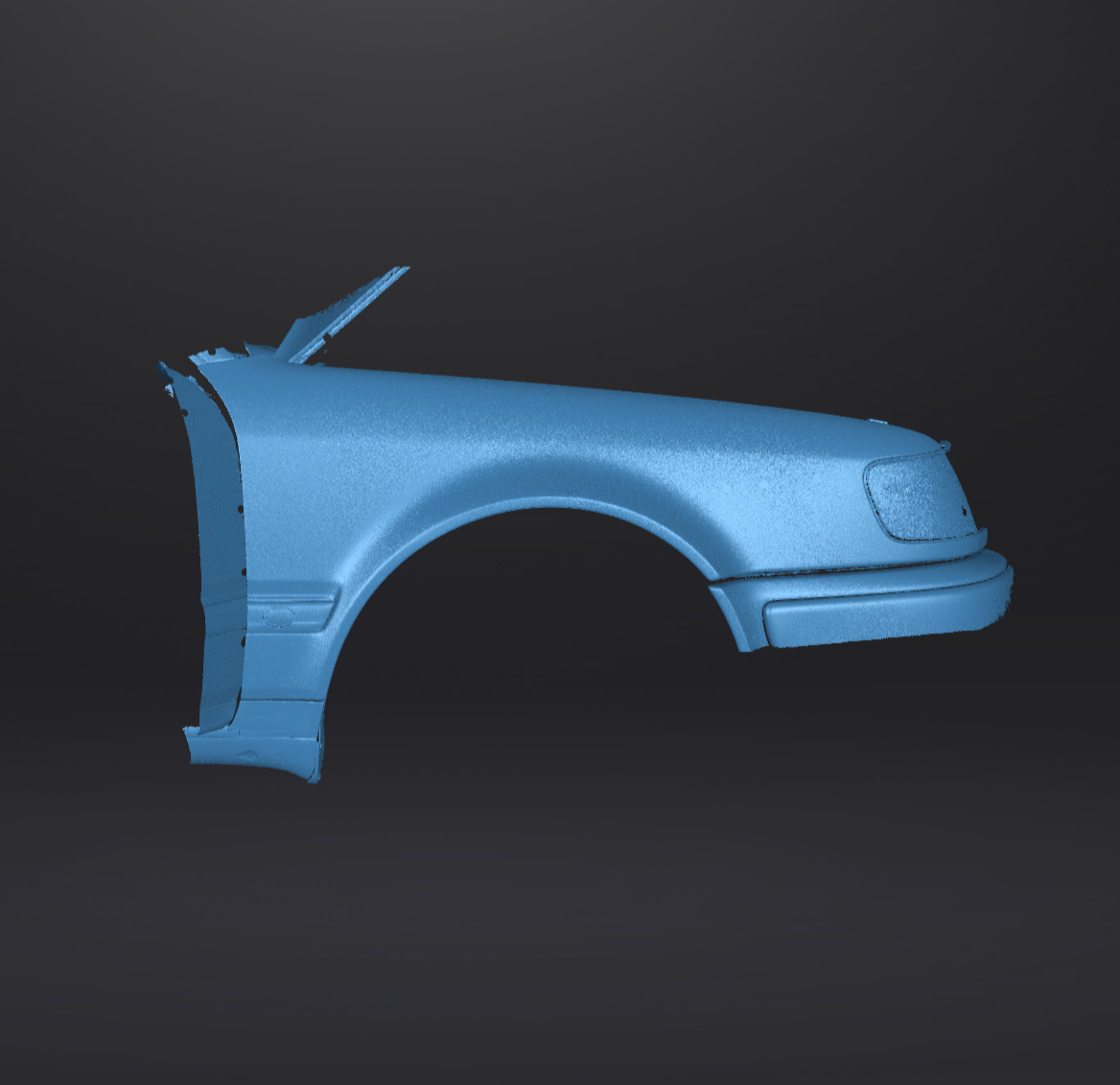 3d data: scans of front fenders Audi C4 (100/A6) S4 - both sides