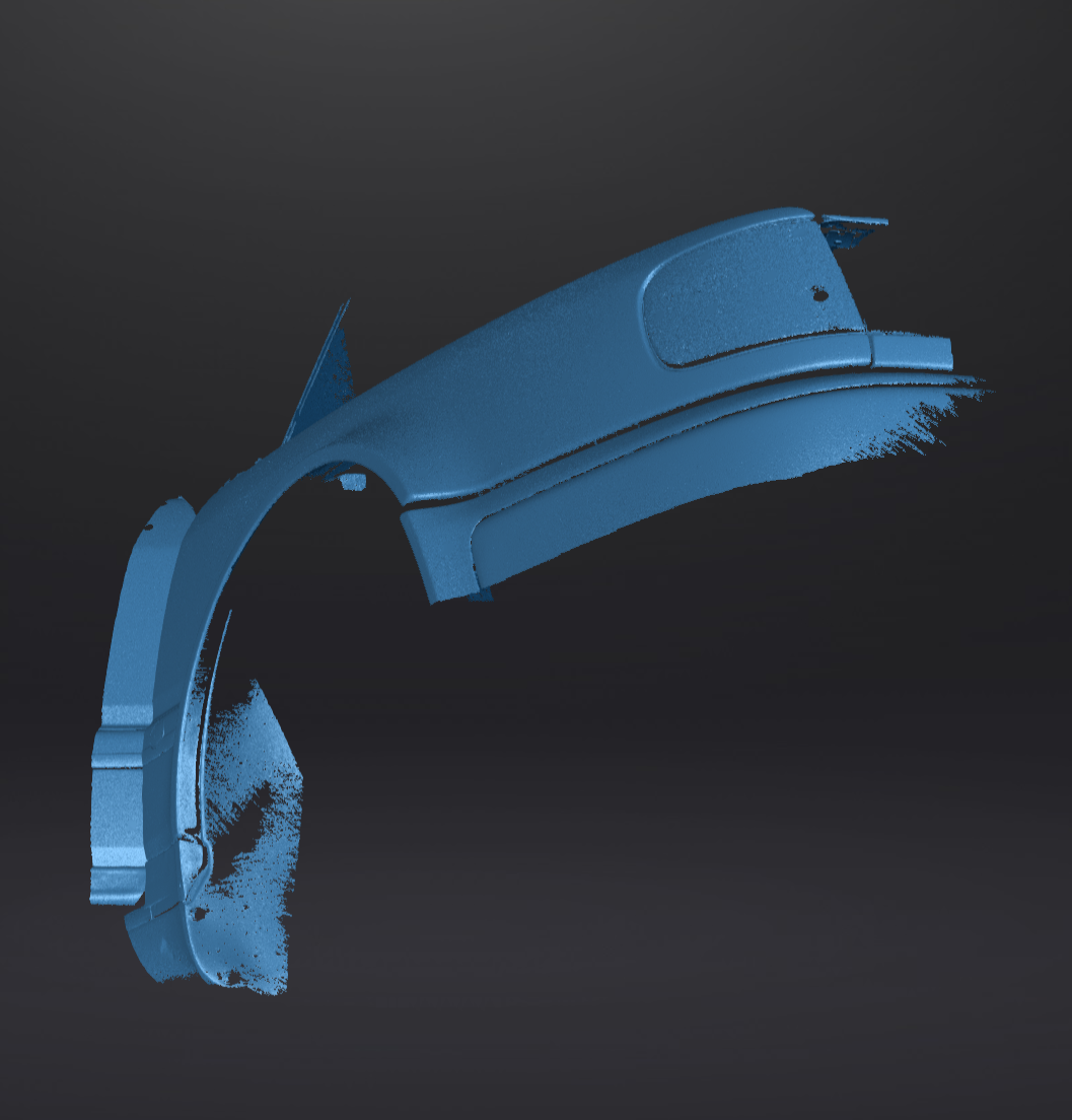 3d data: scans of front fenders Audi C4 (100/A6) S4 - both sides