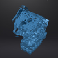 3d data: engine block Volkswagen Passat W8 (without auxiliary parts)