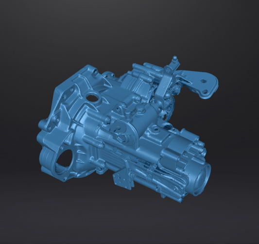 3d data: VW gearbox type 020 (actuation with levers)
