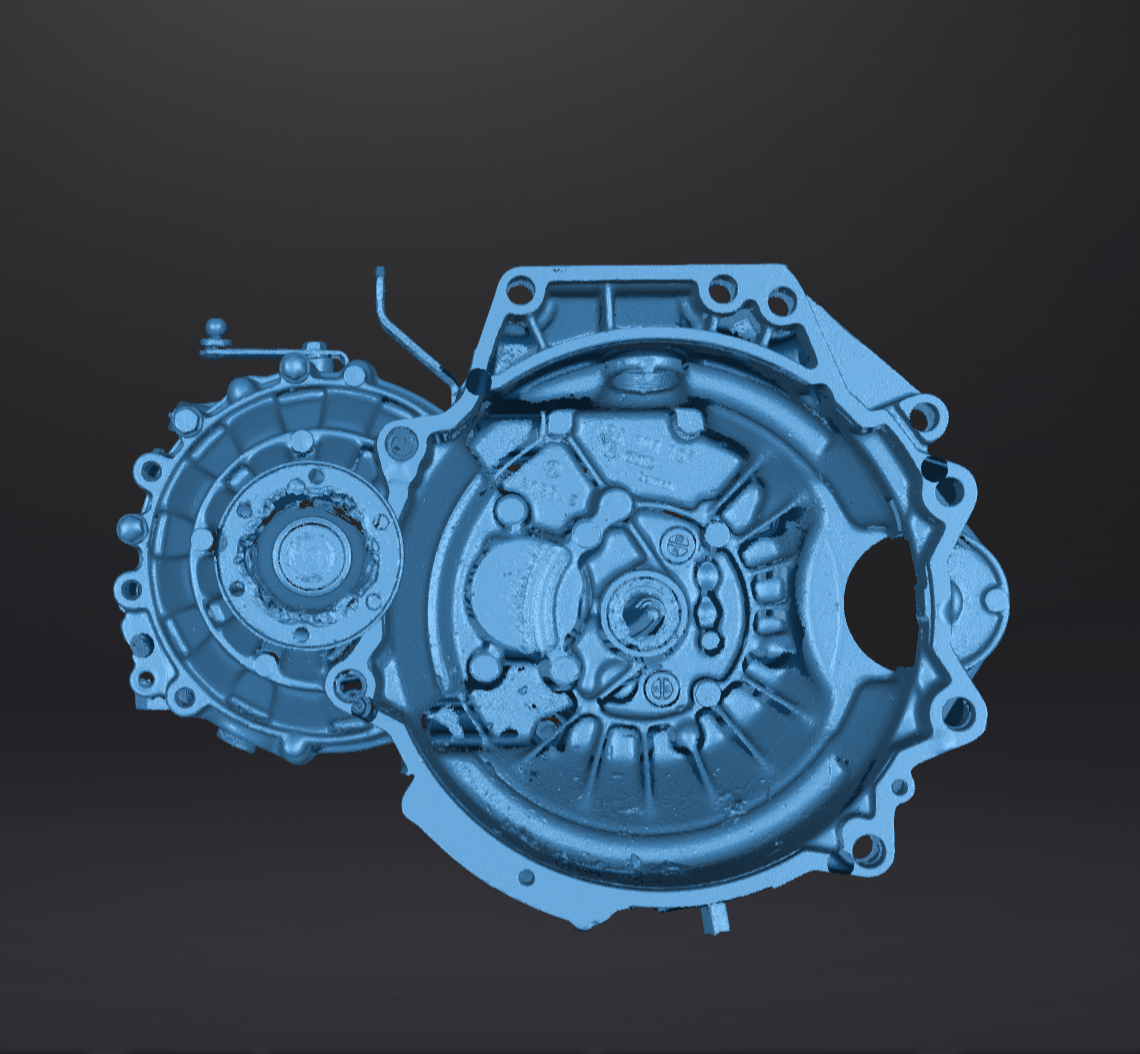 3D Datensatz: VW Getriebe Typ 020 (Betätigung mittels Gestänge)