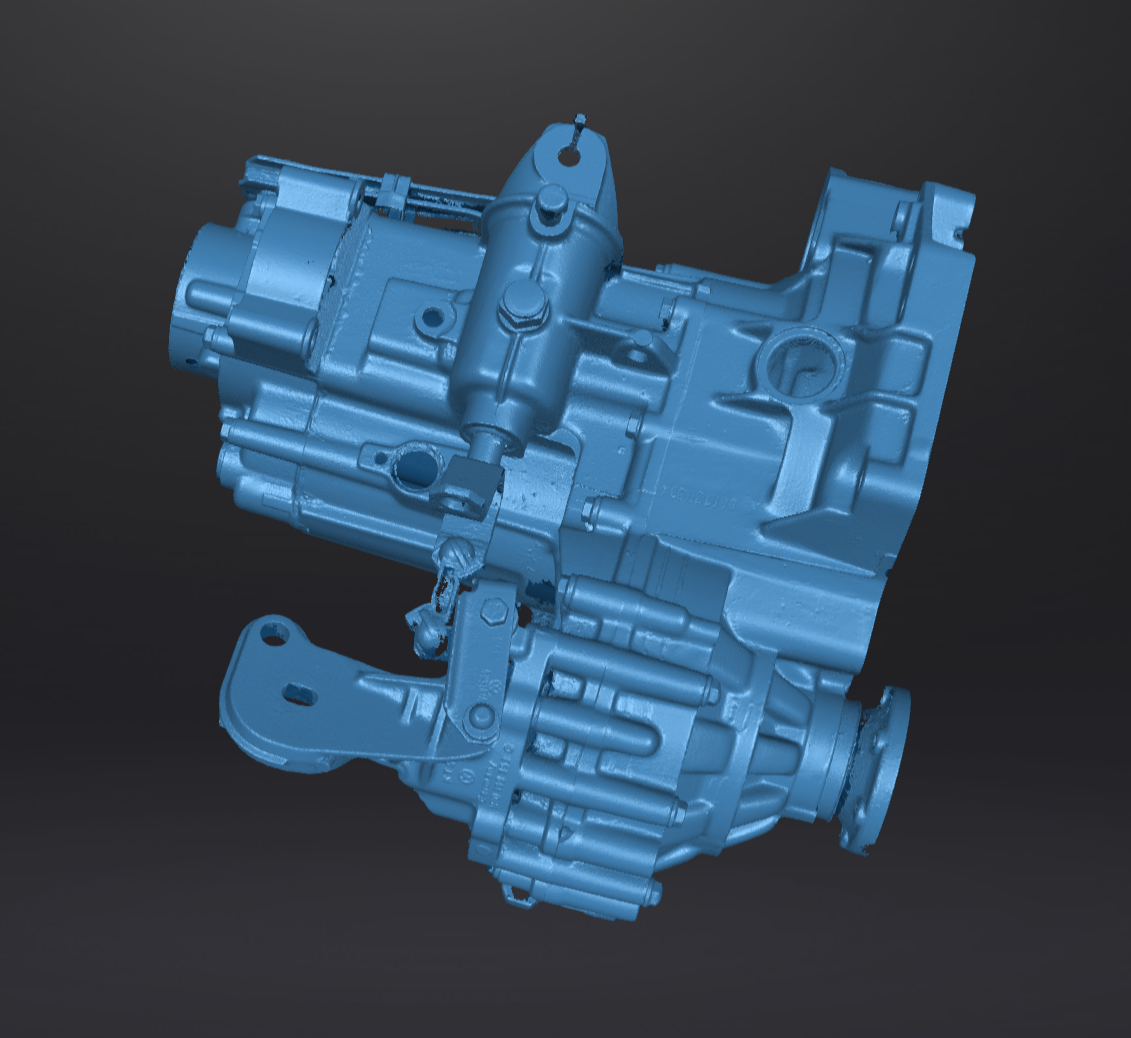 3d data: VW gearbox type 020 (actuation with levers)