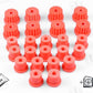 full kit of polyurethane bushings - for leaf springs front and rear - Suzuki Samurai, SJ410, SJ413