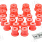 full kit of polyurethane bushings - for leaf springs front and rear - Suzuki Samurai, SJ410, SJ413