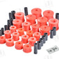 full kit of polyurethane bushings - for front and rear control arms - Subaru Impreza GD/GG