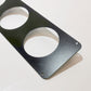air duct - Euro license plate dimensions - 4x85mm inlet - universal - incl. mounting kit