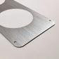air duct - Euro license plate dimensions - 4x85mm inlet - universal - incl. mounting kit